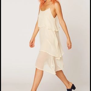 LACAUSA Gaia tiered dress